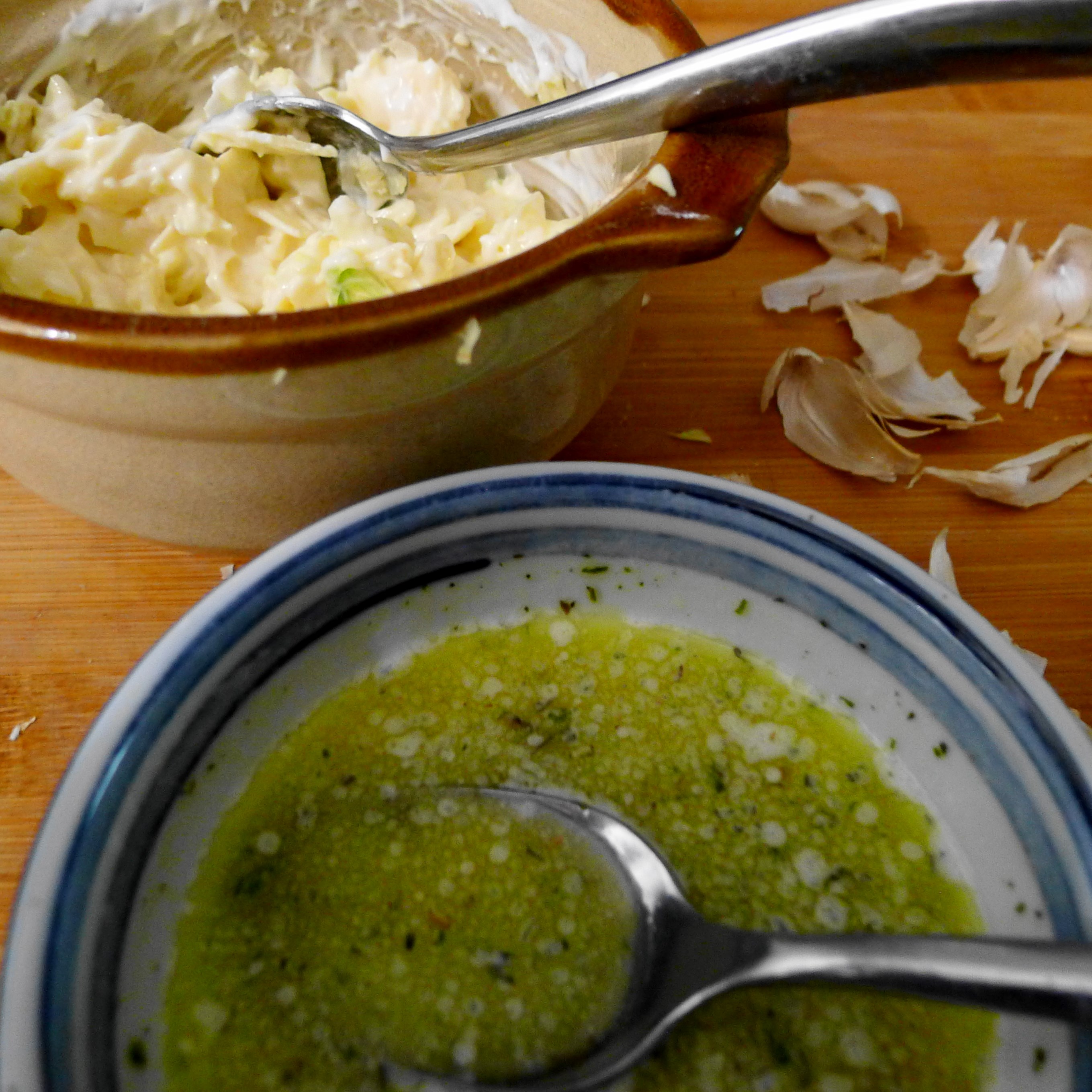 Butter spread and GarlicMayo Spread